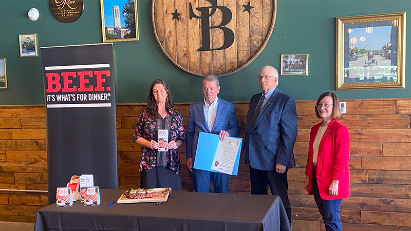 Governor Pillen Proclaims May as “Beef Month” in Nebraska