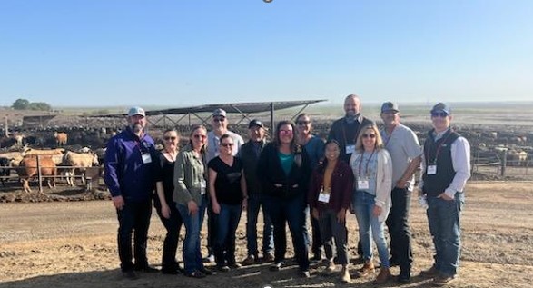Loseke attends and learns from California Beef Council tour
