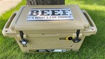 Cabelas Cooler by tree