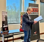 Governor Pillen reads the 2023 May is Beef Month Proclamation