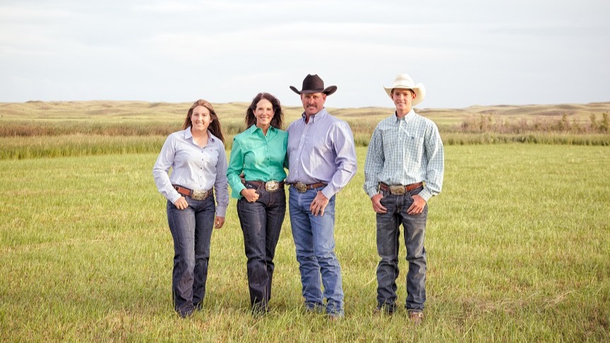 Jana Jensen and family