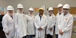Influencers visit Tyson Packing Plant
